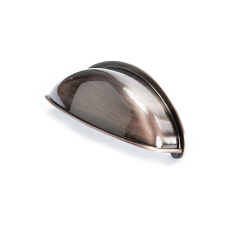 Hd Berenson 64 mm.- Center Pull- Cup Euro Moderno Brushed Antique Copper BE9711 1BAC